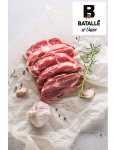 Spanish 100% Duroc Natural Pork Collar Chops (4 pcs) 2