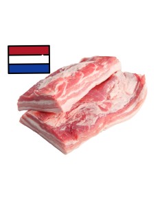Dutch/Belgium Premium Hormones Free Pork Belly Skin On 2