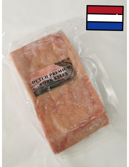 Dutch/Belgium Premium Hormones Free Pork Belly Skin On