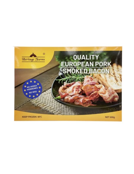 USA Hormones Free Streaky Bacon (200g)