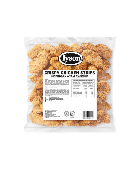 Tyson Crispy Chicken strips 1Kg