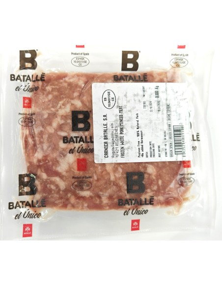 Spanish Hormones Free Minced Pork 80% Lean (300g)