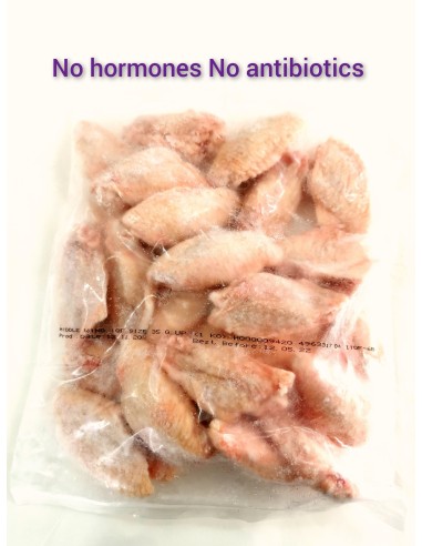 Thai Hormones Free Chicken Wing Mid-Joint Halal (1kg)
