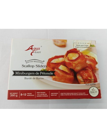 Aqua East Bacon and Scallops Rolls (8 pcs)