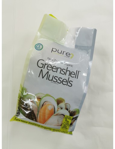 New Zealand Organic Greenshell Mussels Half Shell (1kg)
