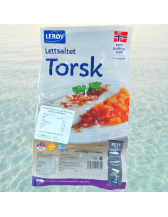 Norwegian Leroy Wild Cod Fillet Steak (125gx4) 2