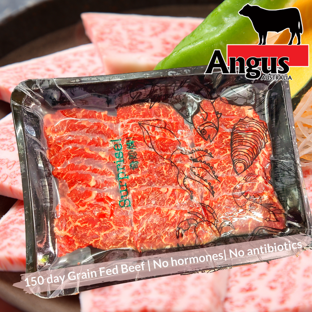 Australian Black Angus Beef Skirt BBQ Slices  (250g)