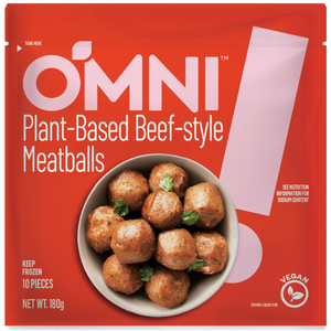 OMNI Plant-Based Beef Meatballs 180g