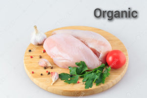 US Organic Boneless & Skinless Chicken Breast (600-800g)