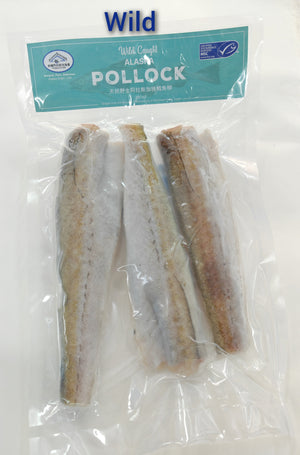 US Alaska Wild Pollock Fillets (300g)