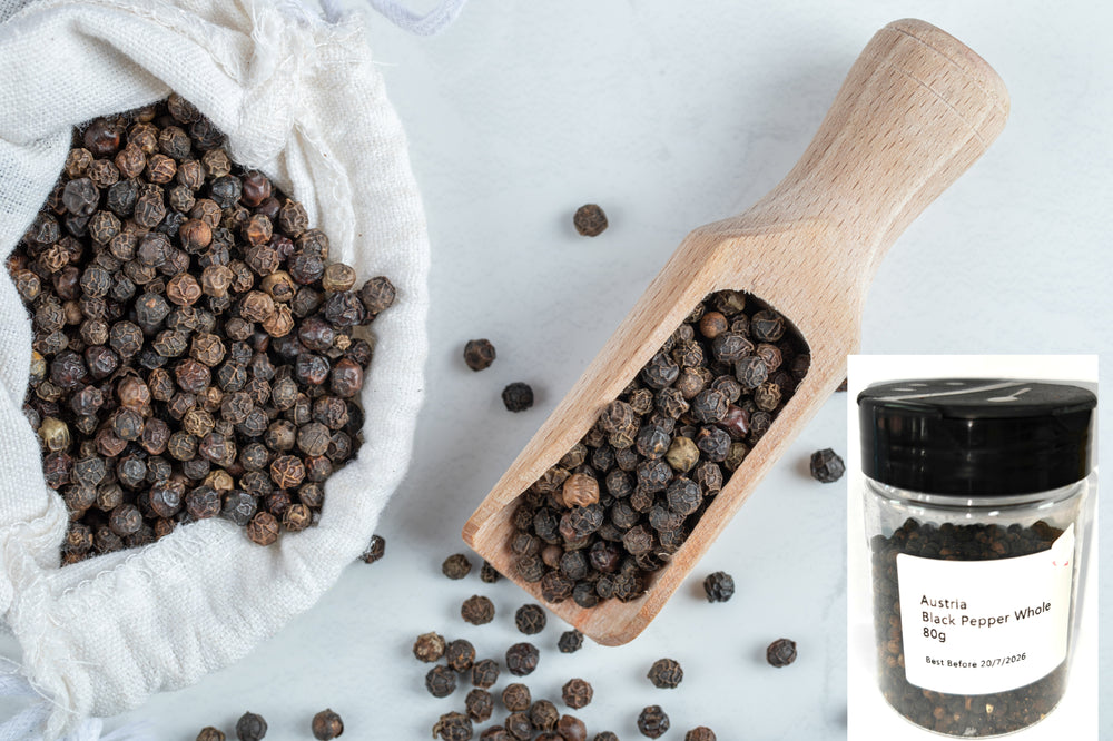 Austria Oliver Black Peppercorns (80g)