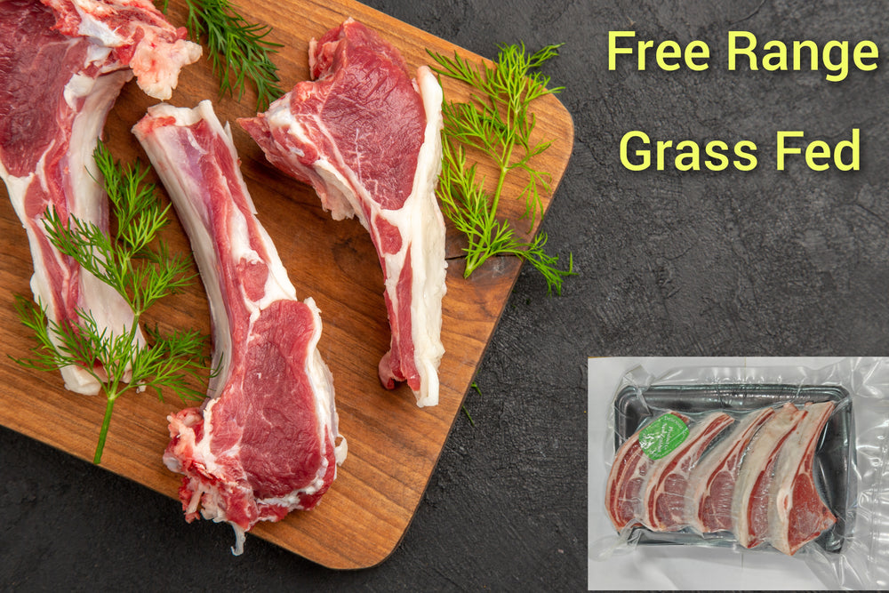 New Zealand Grass Fed Thick Lamb Chops (5-6pcs)