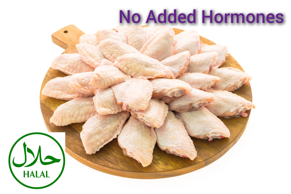 Thai Hormones Free Chicken Wing Mid-Joint Halal (1kg)