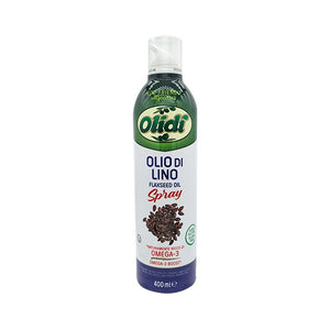 Italian Olidi 100% Keto Diet rich in Omega 3 Flaxseed Oil Spray 400ml