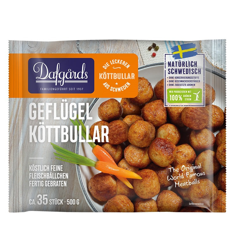 Swedish Hormones Free Chicken Meatballs (500g)