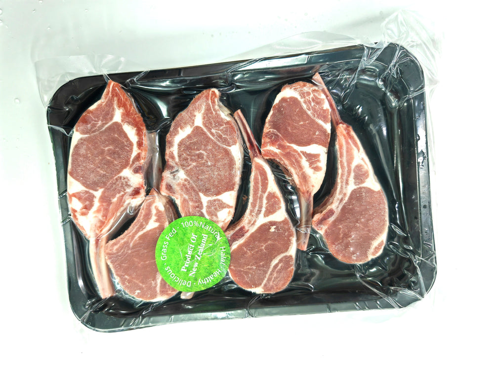 New Zealand Grasd Fed French Cut Lamb Chops  (5-7pcs)