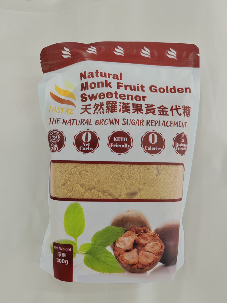 Tastaz Natural Monk Fruit Golden Sweetener 800g 