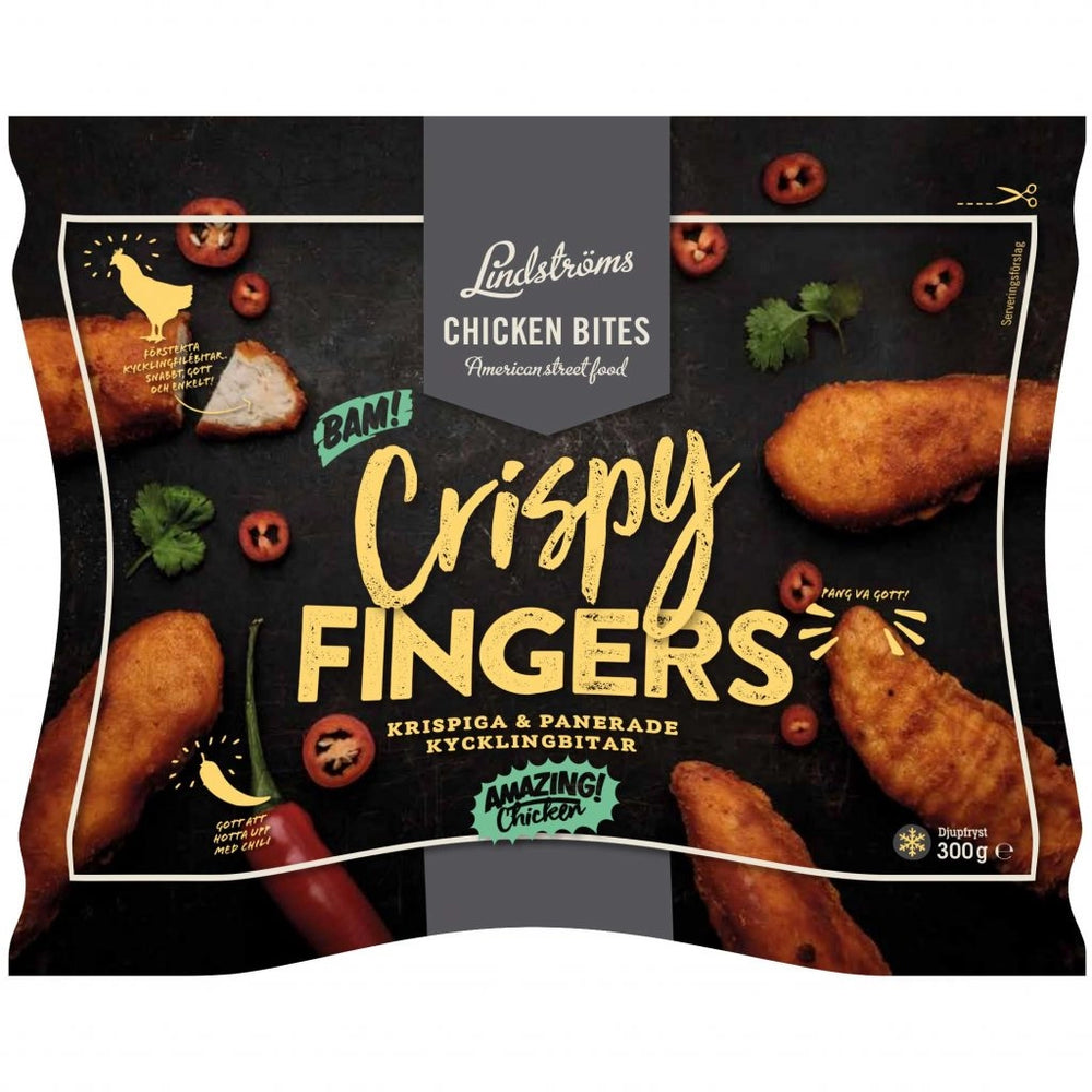 Lindströms Crispy Chicken Fingers (300g)