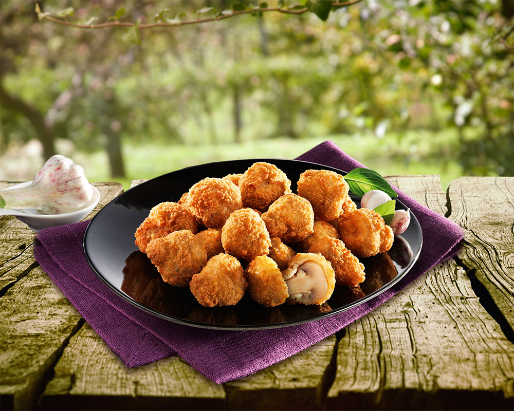 Dutch Breaded Garlic Mushrooms 500g