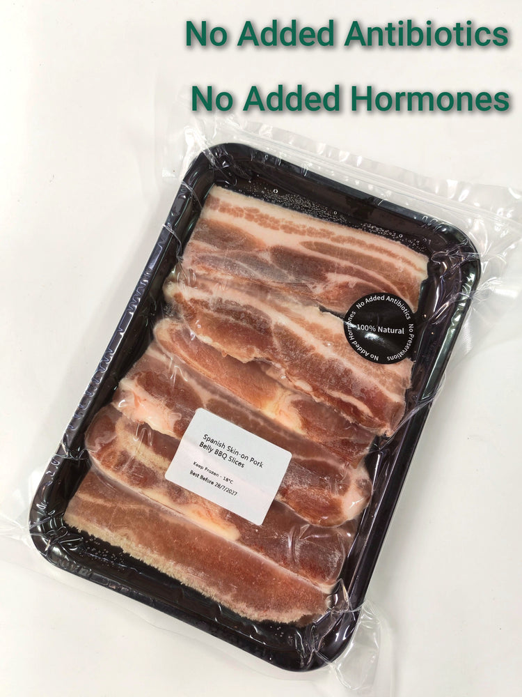 Spanish Pork Belly BBQ Slices Skin-on (300g)