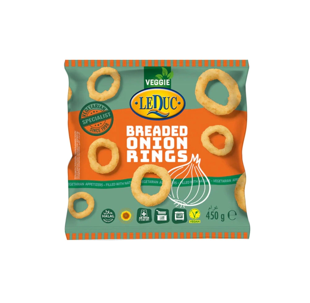 Dutch Crispy Breaded Onion Rings 450g