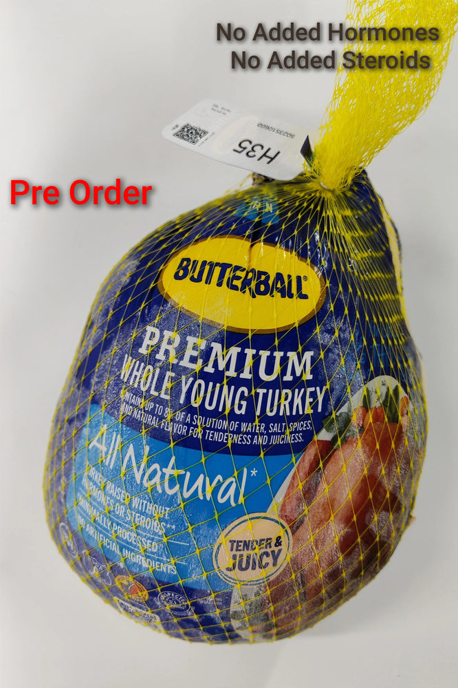 USA Butterball Uncooked Whole Young Turkey (10-14 lbs)