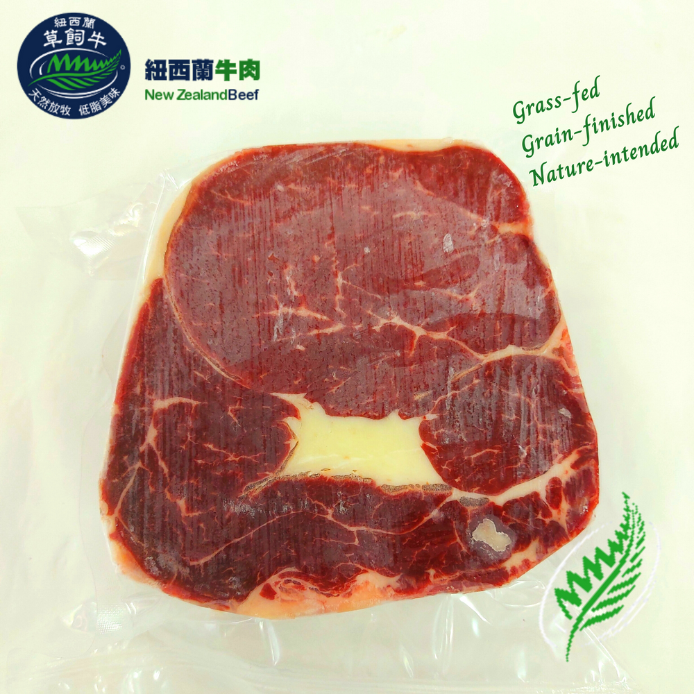 New Zealand Silver Fern Farm Top Grade Grass Fed Beef Rib Eye Steaks 2.5cm (2pcs/pack)