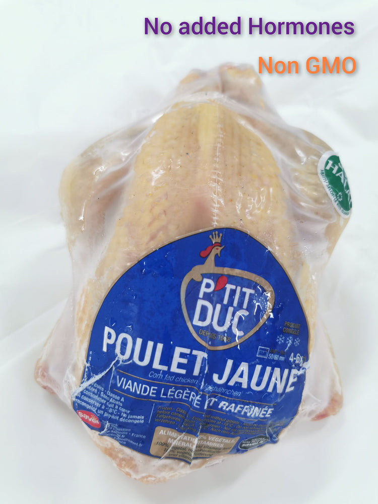 French Natural Yellow Whole Chicken (approx 1300g)