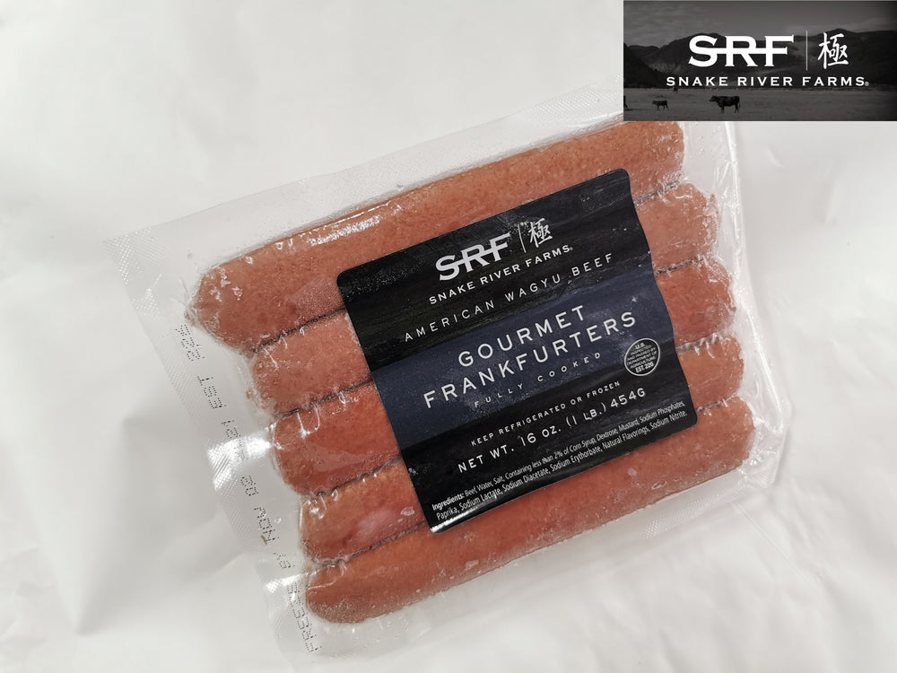 USA SRF Wagyu Beef Hot Dogs (454g, 1 lb)