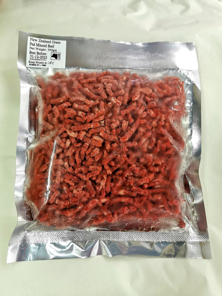 New Zealand Grass Fed 95% Lean Minced Beef (350g)