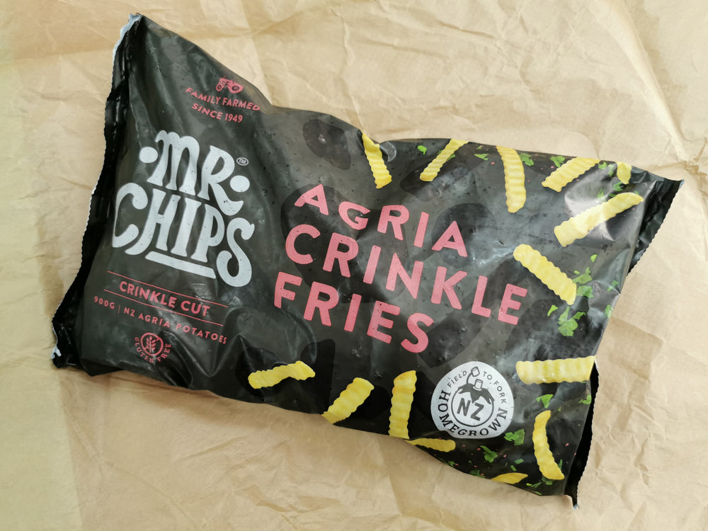 New Zealand Mr Chips Agria Crinkle Fries (900g)