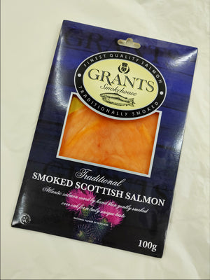 Scottish Grants Smoked Salmon Slices (100g)
