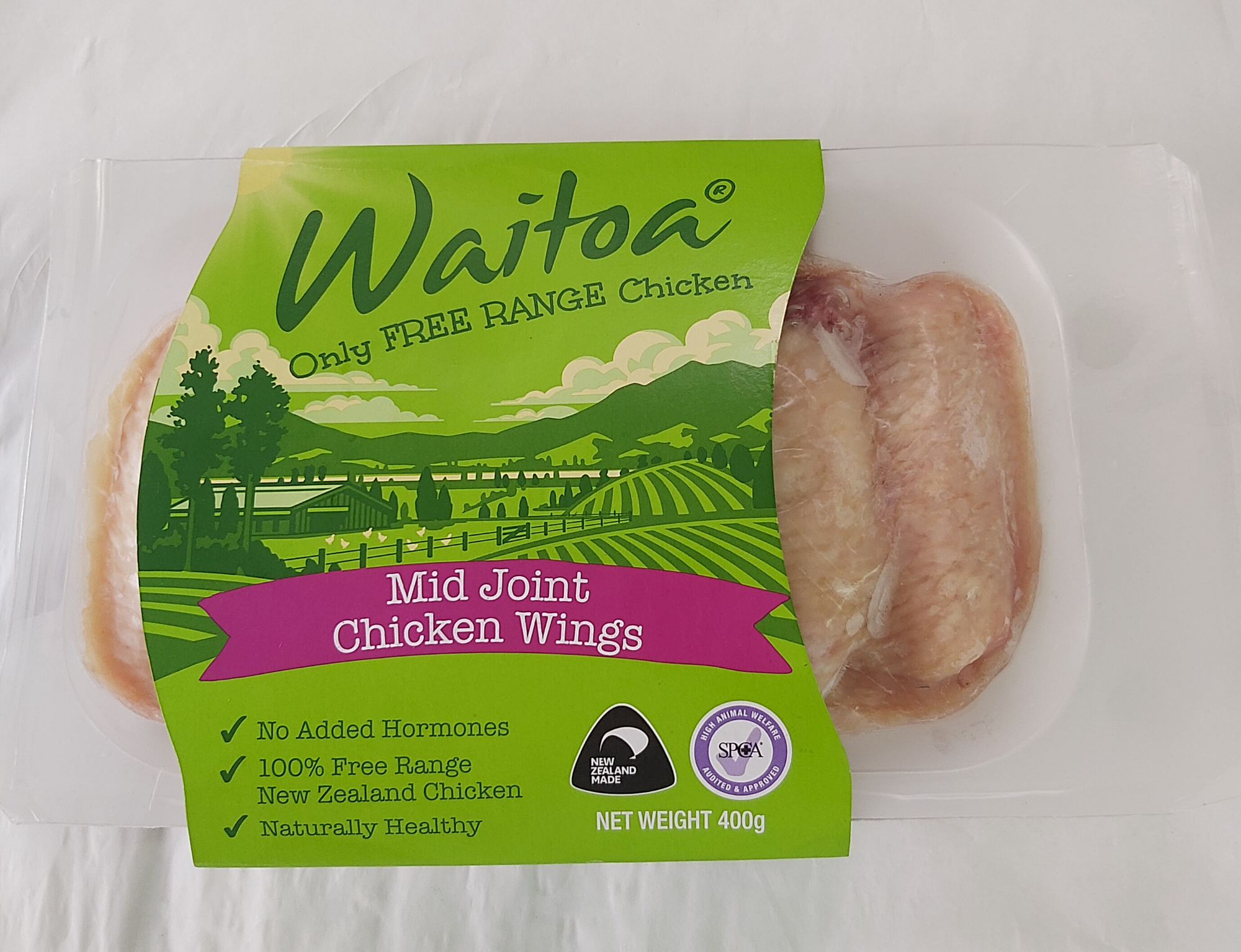 New Zealand Waitoa Free Range Hormones Free Chicken Wings (approx 10pc ...