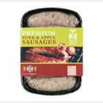 UK British Premium Natural Skin Pork & Apple Sausage (6 pcs)